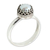 Cultured pearl cocktail ring, 'Taxco Royalty' - Hand Made Fine Silver Single Stone Pearl Ring (image 2b) thumbail