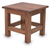 Parota wood end table, 'San Pedrito Mission' - Unique Contemporary Parota Wood End Table
