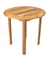 Mesa decorativa redonda de madera de teca - Mesa decorativa redonda de madera de teca