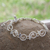 Sterling silver link bracelet, 'Soulful' - Sterling silver link bracelet (image p201801) thumbail