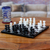 Onyx and marble chess set, 'Triumph' - Collectible Stone Chess Set (image 2j) thumbail