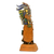 Ceramic sculpture, 'Jaguar Warrior' (medium) - Aztec Museum Replica Ceramic Sculpture (Medium) (image 2b) thumbail