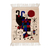 Wool rug, 'Tribute to Joan Miro' (2x3) - Wool rug (2x3) thumbail