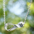 Sterling silver pendant necklace, 'Infinite Maya' - Hand Crafted Taxco Silver Pendant Necklace thumbail