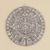 Ceramic plaque, 'Aztec Calendar in Beige' (large) - Ceramic Wall Plaque Museum Replica Handmade Mexico (image 2) thumbail