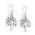 Sterling silver dangle earrings, 'Ceiba Tree' - Women's Taxco Silver Sterling Silver Dangle Earrings (image 2d) thumbail