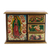 Decoupage chest, 'Beloved Guadalupe' - Decoupage chest