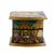 Decoupage jewelry box, 'Celebrating the Day of the Dead' - Unique Decoupage Multicolor Wood Jewelry Box thumbail