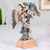 Ceramic sculpture, 'Eagle Warrior' - Ceramic sculpture
