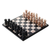 Marble chess set, 'Glorious Battle' (medium) - Handcrafted Mexican Marble Chess Set (Medium) (image 2a) thumbail