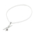 Garnet pendant necklace, 'Fairy Wings' - Garnet pendant necklace (image 2b) thumbail