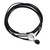 Obsidian wrap bracelet, 'Integration' - Obsidian Wrap Bracelet with 925 Silver Pendant (image 2b) thumbail