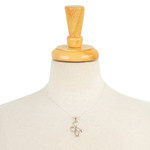 Sterling silver pendant necklace, 'Freedom Song' - Fair Trade Sterling Silver Modern Necklace