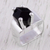Obsidian solitaire ring, 'Modern Facets' - Taxco Silver Ring with Obsidian (image 2c) thumbail