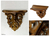 Parota wood wall shelf, 'Colonial Grace' (large) - Mexican Hardwood Colonial Wall Shelf (Large ) thumbail
