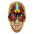 Huichol beadwork sculpture, 'Spiritual Deer Dance' - Huichol Beadwork Day of the Dead Skull (image 2e) thumbail