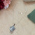 Collar corazón de plata de ley - Collar artesanal hecho a mano taxco joyas de plata esterlina