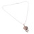 Collar corazón de plata de ley - Collar artesanal hecho a mano taxco joyas de plata esterlina