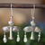 Sterling silver chandelier earrings, 'Mystical Vision' - Artisan Crafted Earrings Taxco Sterling Silver Jewelry thumbail