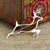 Sterling silver brooch pin, 'Deer Protector' - Sterling Silver Brooch Pin Taxco Artisan Jewelry thumbail