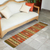 Zapotec wool runner, 'Autumn Leaves' (1.5x6) - Handwoven Geometric Runner Rug from Mexico thumbail
