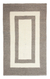 Alfombra de lana, (3,5x5,5) - Alfombra decorativa de lana natural tejida a mano con textura (3,5x5,5)