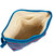Wool shoulder bag, 'Clear Zapotec Skies' - Blue and Orchid Zapotec Wool Shoulder Bag