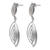Sterling silver dangle earrings, 'Ancient Eyes' - Taxco Silver jewellery Handcrafted Earrings