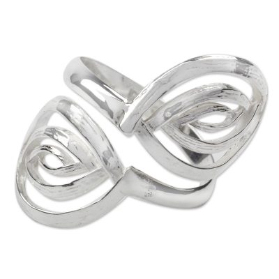 Taxco Silver Handcrafted Cocktail Ring