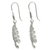 Sterling silver dangle earrings, 'Tree of Birds' - Handcrafted Sterling Silver Earrings from Taxco Jewelry (image 2b) thumbail