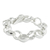 Sterling silver bracelet, 'Shine' - Taxco Silver Jewelry Handcrafted Chain Bracelet (image 2b) thumbail