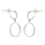 Sterling silver dangle earrings, 'Shine' - Handcrafted Earrings from Taxco Silver jewellery Collection (image 2b) thumbail