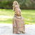 Escultura de cerámica, 'Dama Maya de los Tejidos' - Réplica coleccionable del Museo de Escultura de Cerámica Maya