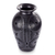 Decorative ceramic vase, 'Floral Fiesta' - Decorative Vase in Barro Negro (image 2b) thumbail