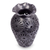 Decorative ceramic vase, 'Floral Ruffles' - Oaxaca Floral Vase