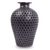 Decorative ceramic vase, 'Black Peacock' - Incised Black Pottery Vase from Mexico (image 2a) thumbail