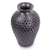 Decorative ceramic vase, 'Black Peacock' - Incised Black Pottery Vase from Mexico (image 2b) thumbail