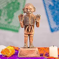 Featured review for Ceramic sculpture, Aztec God of Death