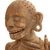 Ceramic sculpture, 'Aztec God of Death' - Mexico Day of the Dead Ceramic Sculpture (image 2d) thumbail