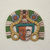 Ceramic mask, 'Teotihuacan Funeral' - Funeral Mask from Teotihuacan (image 2) thumbail