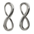 Sterling silver drop earrings, 'Infinite Maya Harmony' - Artisan Crafted Sterling Silver Earrings (image 2a) thumbail
