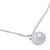 Cultured pearl pendant necklace, 'Radiant Purity' - White Pearl Necklace