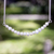 Cultured pearl pendant necklace, 'Infinite Purity' - 15 Pearl Pendant Necklace thumbail