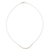 Cultured pearl pendant necklace, 'Infinite Purity' - 15 Pearl Pendant Necklace (image 2a) thumbail