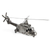 Recycled auto parts sculpture, 'Rustic Puma Helicopter' - Collectible Recycled Auto Parts Metal Sculpture (image 2a) thumbail