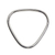 Sterling silver bangle bracelet, 'Triangular Halo' - Triangular Silver Bangle (image 2a) thumbail