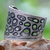 Sterling silver cuff bracelet, 'Miro Inspiration' - Surreal Sterling Silver Cuff Bracelet thumbail