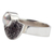Cultured pearl cocktail ring, 'Bold Combination' - Grey Pearl on Modern Sterling Silver Cocktail Ring (image 2e) thumbail