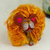 Alebrije sculpture, 'Golden Lion' - Handcrafted Mexican Lion Sculpture from Oaxaca thumbail