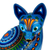 Alebrije sculpture, 'Cat of the Moon and Water' - Mexico Alebrije Mystical Cat Sculpture Oaxaca Folk Art (image 2e) thumbail